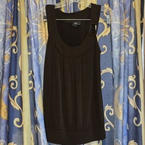 Byline Brown Dressy Tank Size Medium